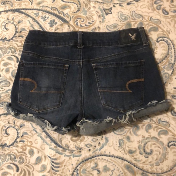 Dark wash jean shorts - Picture 2 of 2